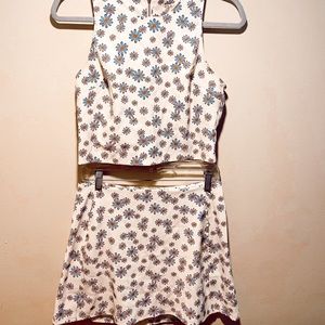 Tank Top With Matching Skirt Set, Size Medium Both Top & Bottom, Altar’d State
